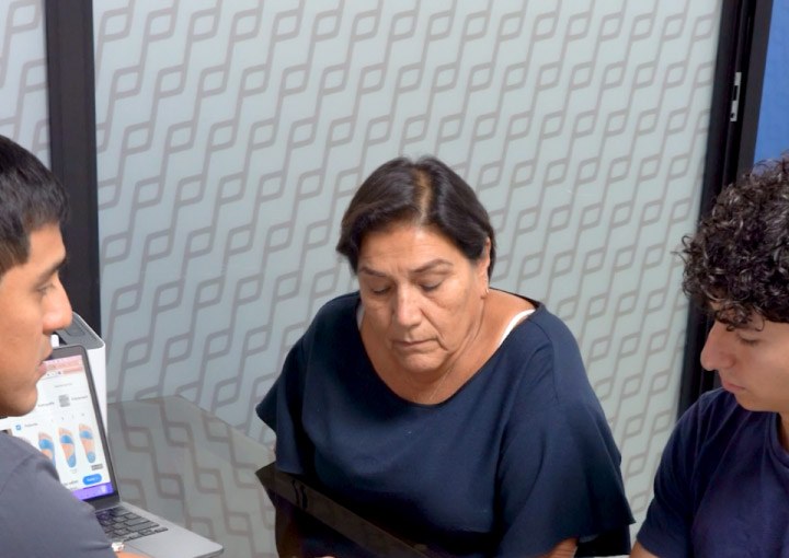 Médico y paciente en consulta